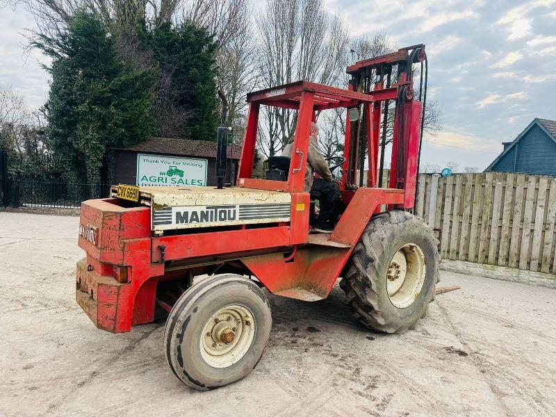 MANITOU MAST LIFT FORKLIFT MB26/C *C/W PALLET TINES* SIDESHIFT*VIDEO*