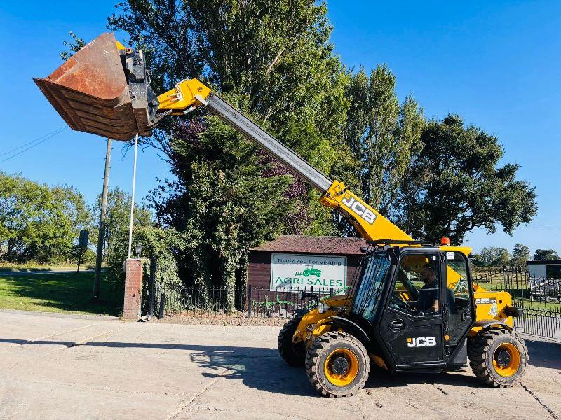 JCB 525-60 4WD TELEHANDLER *YEAR 2021, 2727 HOURS* C/W BUCKET *VIDEO*