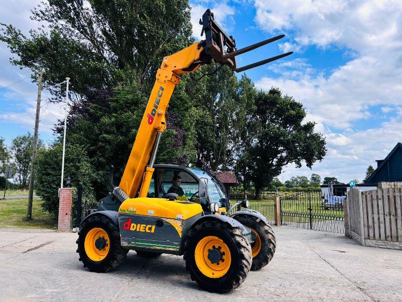 DIECI 26.6 AGRI FARMER 4WD TELEHANDLER *YEAR 2011, AG-SPEC, 5563 HOURS* VIDEO *