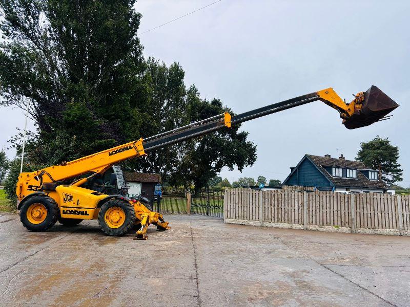 JCB 532-120 4WD TELEHANDLER 12 METER REACH C/W BUCKET & PALLET TINES *VIDEO*