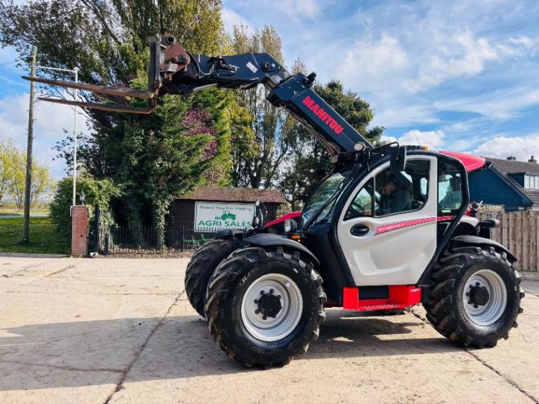 MANITOU MLT630 4WD TELEHANDLER *YEAR 2021, AG-SPEC* C/W PICK UP HITCH *VIDEO*