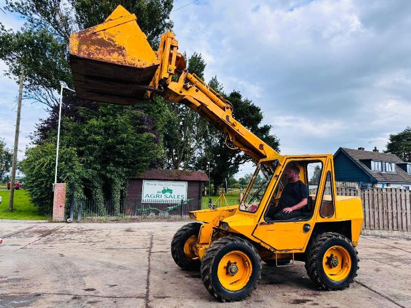 SAMBRON J24Z 4WD TELEHANDLER C/W PALLET TINES & BUCKET *VIDEO*