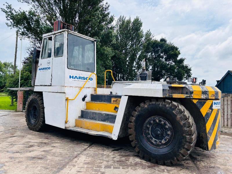 LANCING HENLEY HERMES 40 FORKLIFT *40 TONNE LIFT* C/W VOLVO ENGINE *VIDEO*