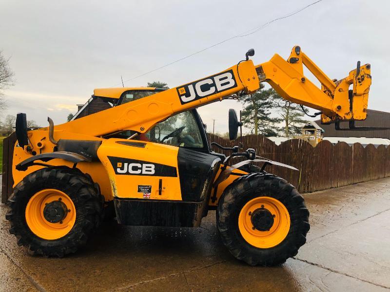 JCB 531-70 TELEHANDLER C/W PICK UP HITCH * YEAR 2012