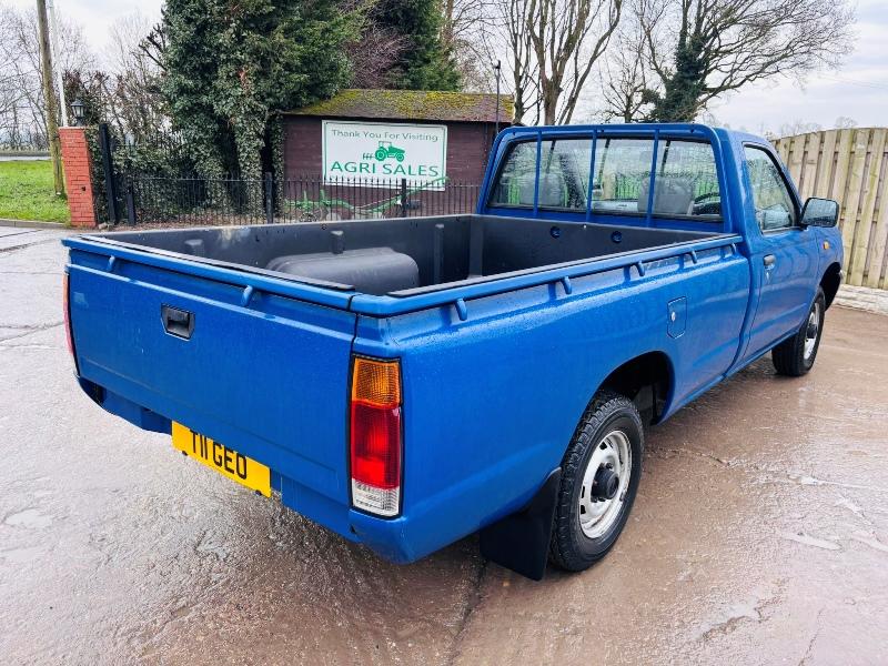 NISSAN D22 2.5 4X2 PICK UP SINGLE CAB *YEAR 2001, ONLY 14801 GENUINE MILES* NO VAT !!VIDEO