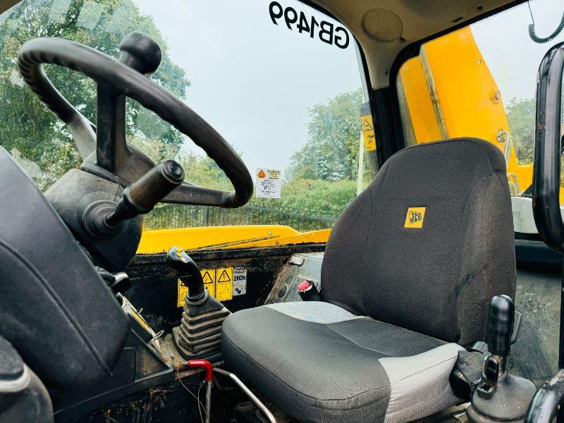 JCB 535-95 4WD TELEHANDLER C/W JOYSTICK CONTROL & PALLET TINES *VIDEO*