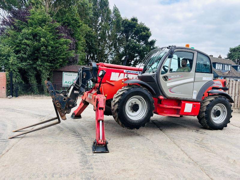 MANITOU MT1440 4WD TELEHANDLER *YEAR 2013, 14 METER REACH *VIDEO*