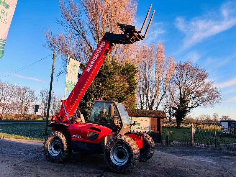 MANITOU MLT845 4WD TELEHANDLER C/W PALLET TINES 