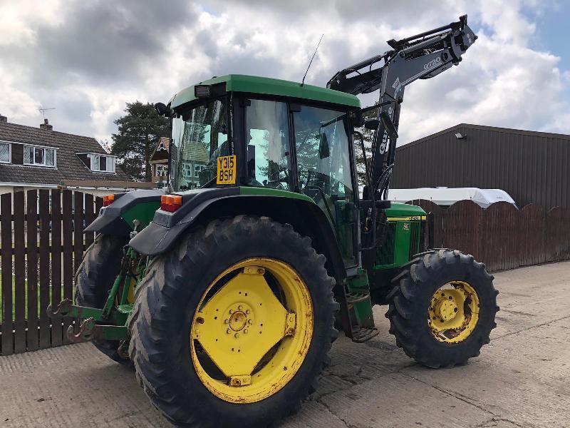 JOHN DEERE 6210 TRACTOR CW QUICKE Q720 LOADER ( PLEASE SEE VIDEO )