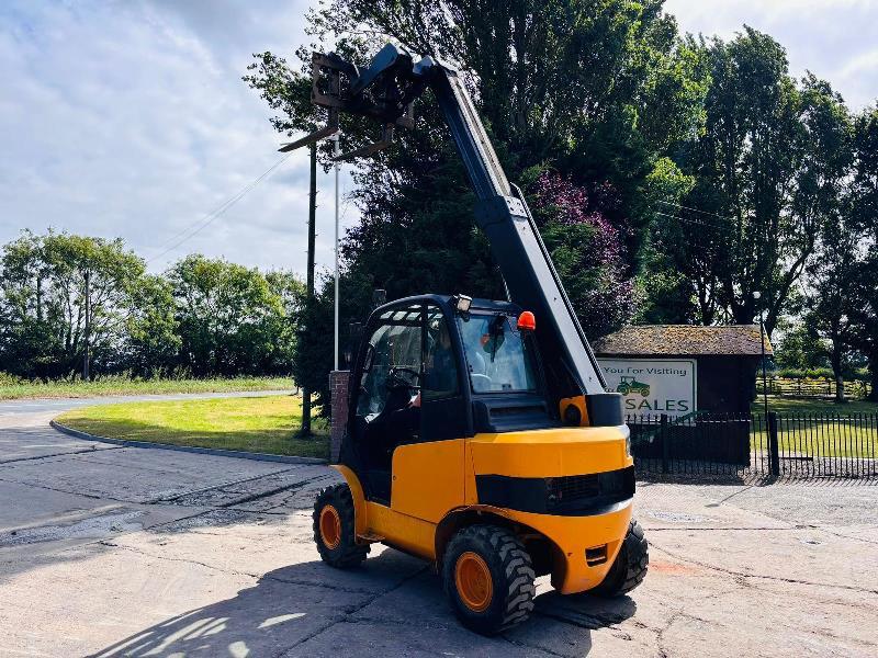 JCB TLT30D 4WD TELETRUCK C/W PALLET TINES *VIDEO*