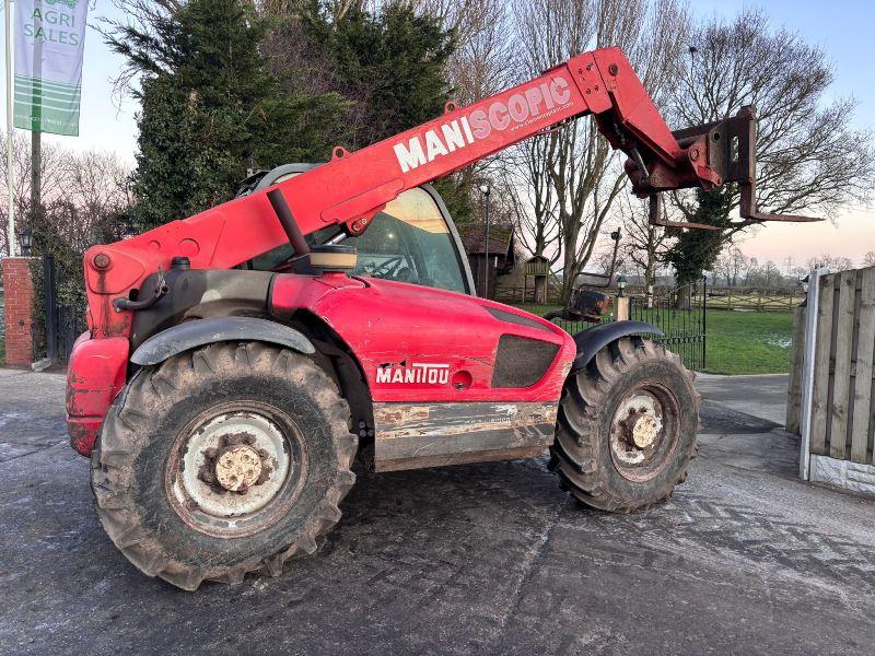 MANITOU MLT732 4WD TELEHANDLER C/W PALLET TINES  