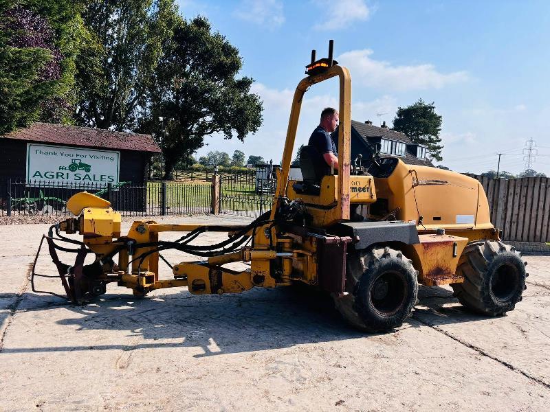 VERMEER RT850 4WD PIPE LAYER C/W VIBRATING PLOW *VIDEO*