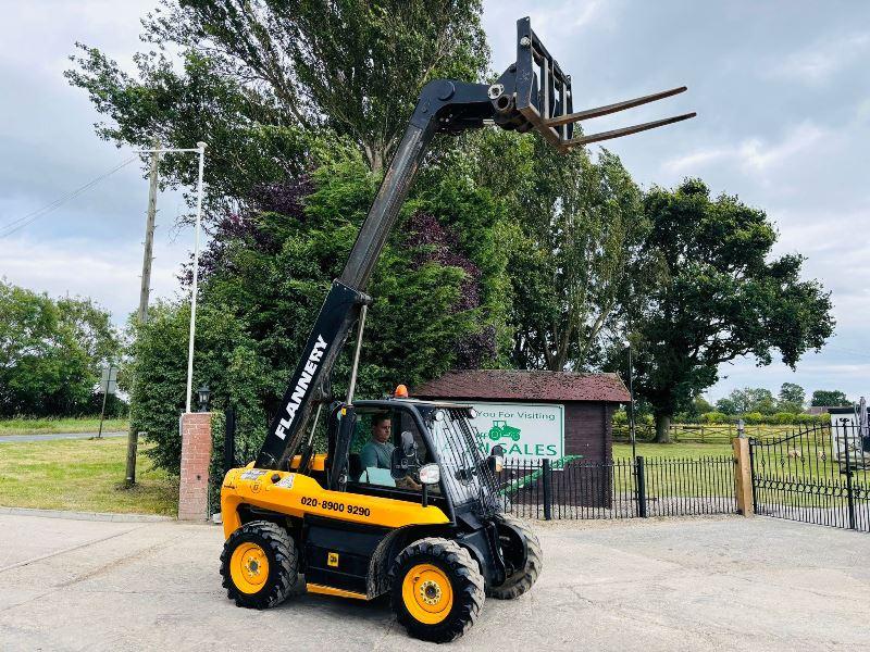 JCB 516-40 4WD TELEHANDLER *YEAR 2018, 3066 HOURS* C/W PALLET TINES *VIDEO*