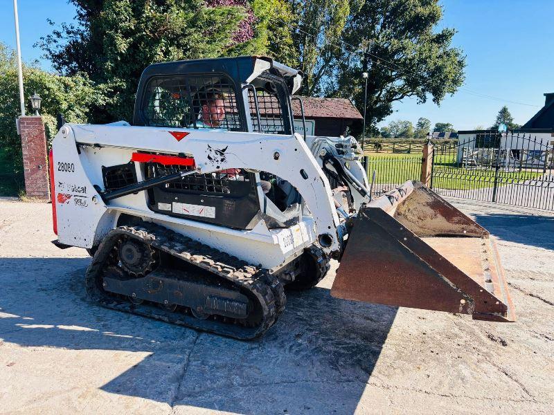 BOBCAT T450 TRACKED SKIDSTEER *YEAR 2020, ONLY 968 HOURS* C/W BUCKET *VIDEO*