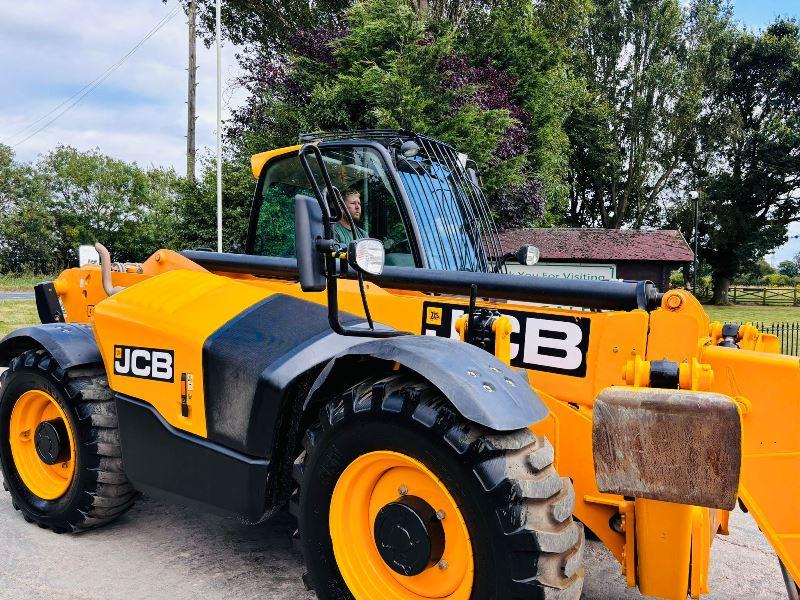 JCB 535-125 4WD TELEHANDLER *YEAR 2015, 12.5 METER REACH* C/W TINES *TINES*