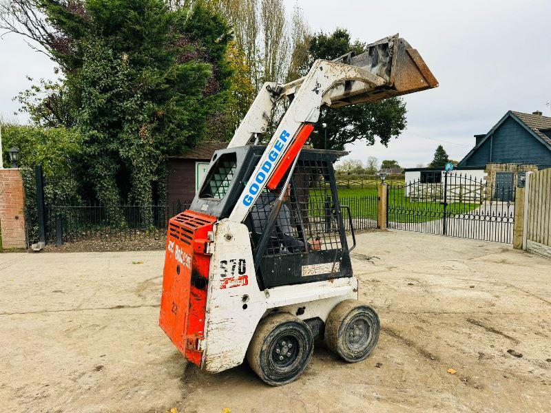 BOBCAT S70 SKIDSTEER *YEAR 2018* C/W BUCKET 