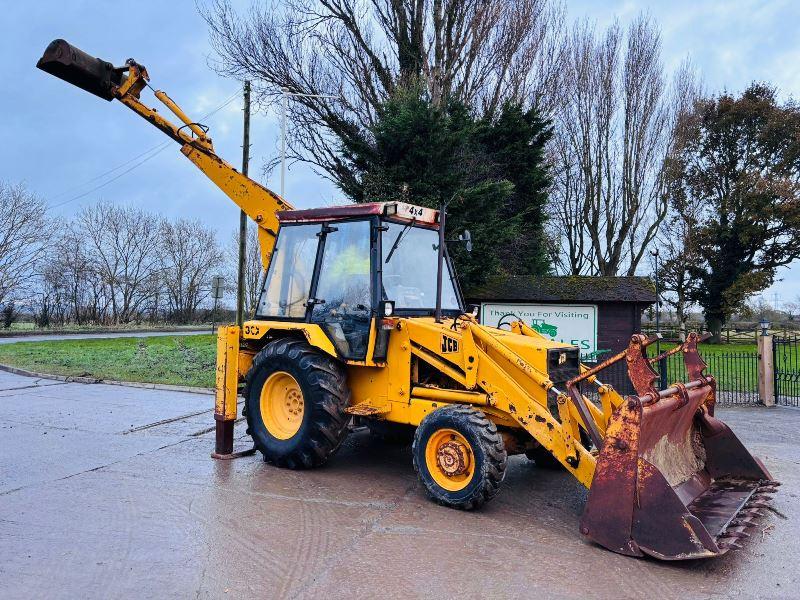 JCB 3CX PROJECT 7 4WD BACKHOE DIGGER C/W EXTENDING DIG *VIDEO*