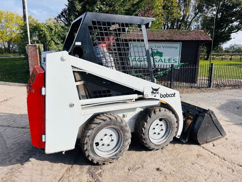 BOBCAT 543 SKIDSTEER *3770 HOURS* C/W BUCKET *VIDEO*