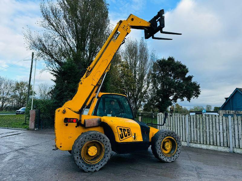 JCB 533-105 4WD TELEHANDLER *10.5 METER REACH* C/W PALLET TINES *VIDEO*