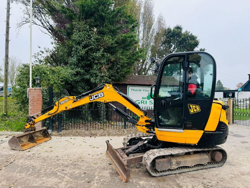 JCB 8026 TRACKED EXCAVATOR *YEAR 2017, ONLY 3094 HOURS* C/W QUICK HITCH *VIDEO*