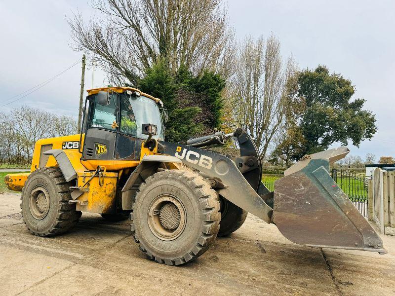 JCB 456EZX 4WD LOADING SHOVEL *YEAR 2011* C/W BUCKET 