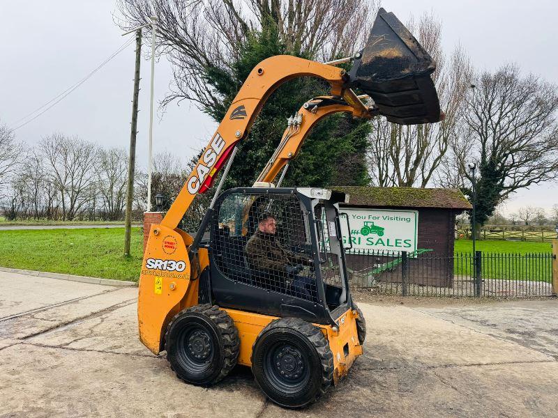 CASE SR130 SKIDSTEER *YEAR 2021, ONLY 495 HOURS* C/W BUCKET *VIDEO*