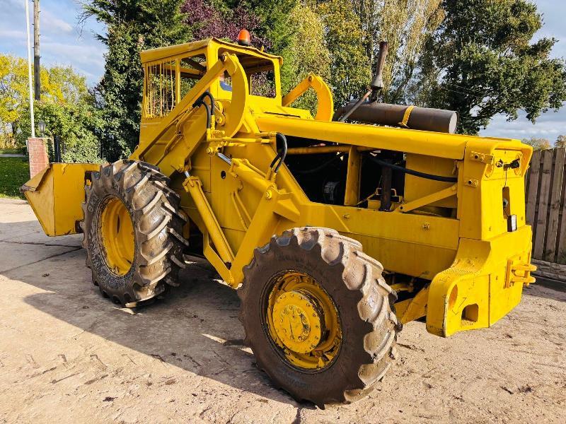 VOVLO BM 4WD LOADING SHOVEL C/W JCB Q FIT HEAD STOCK *VIDEO*