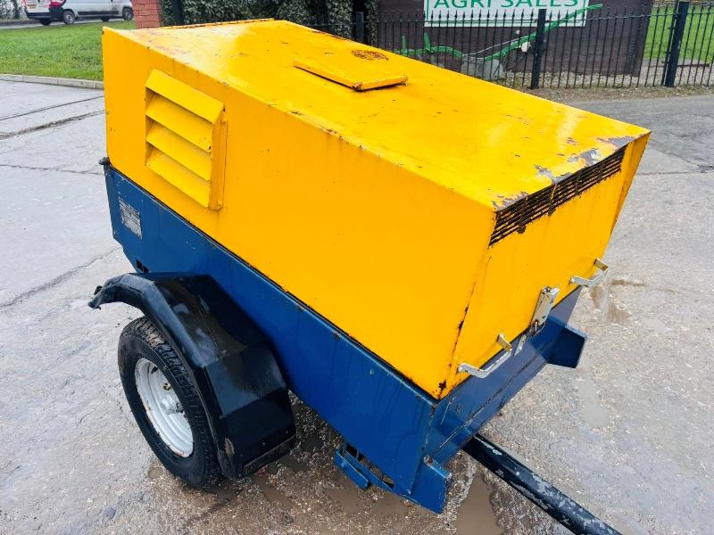 MOSA TS300 6KVA SINGLE AXLE WELDER GENERATOR 