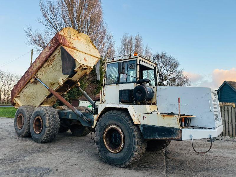 TEREX TR25 6X6 ARTICULATED DUMP TRUCK *VIDEO*