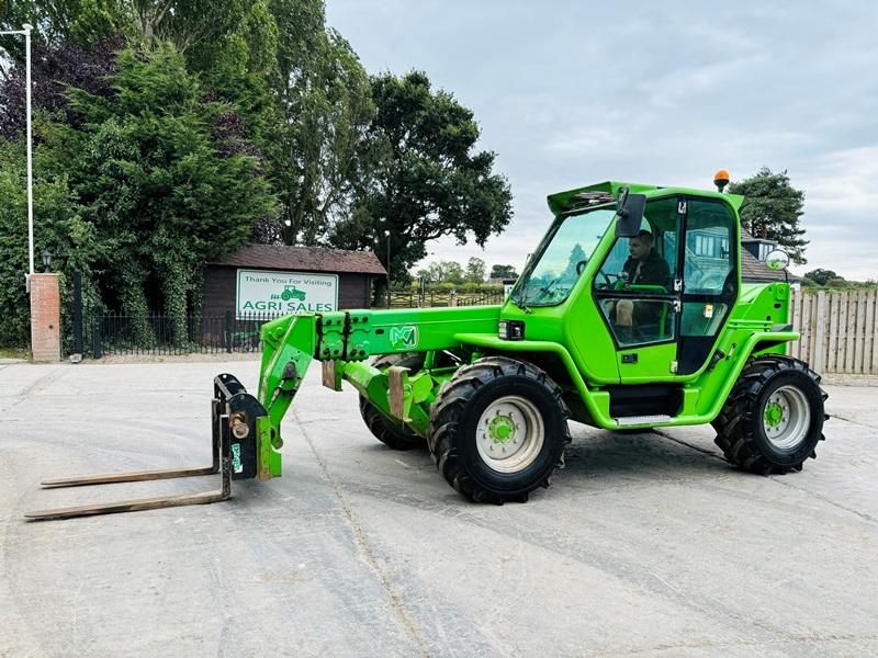 MERLO P38.13 4WD TELEHANDLER *13 METER REACH* C/W PALLET TINES *VIDEO*