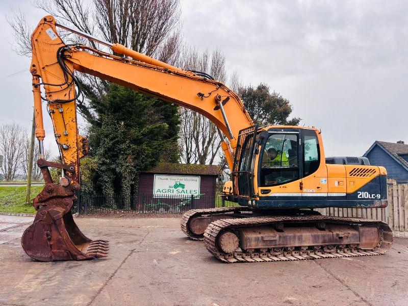 HYUNDAI ROBEX 210LC TRACKED EXCAVATOR *YEAR 2013* C/W QUICK HITCH *VIDEO*