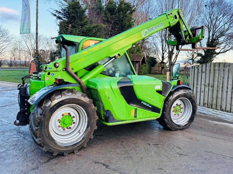 MERLO P32.6TOP 4WD TELEHANDLER *YEAR 2016, AG-SPEC* C/W PALLET TINES 