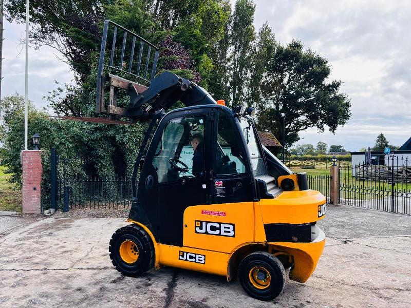 JCB TLT30 TELETRUCK *YEAR 2017* C/W PALLET TINES *VIDEO*