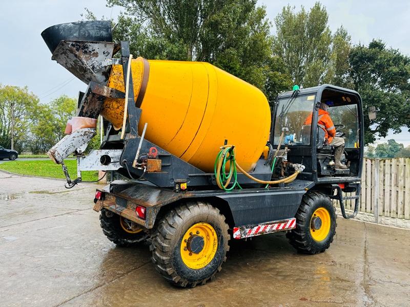 DIECI LH683 SWIVEL TIP CEMENT MIXER *YEAR 2013, 4447 HOURS* C/W 4 WHEEL STEER *VIDEO*