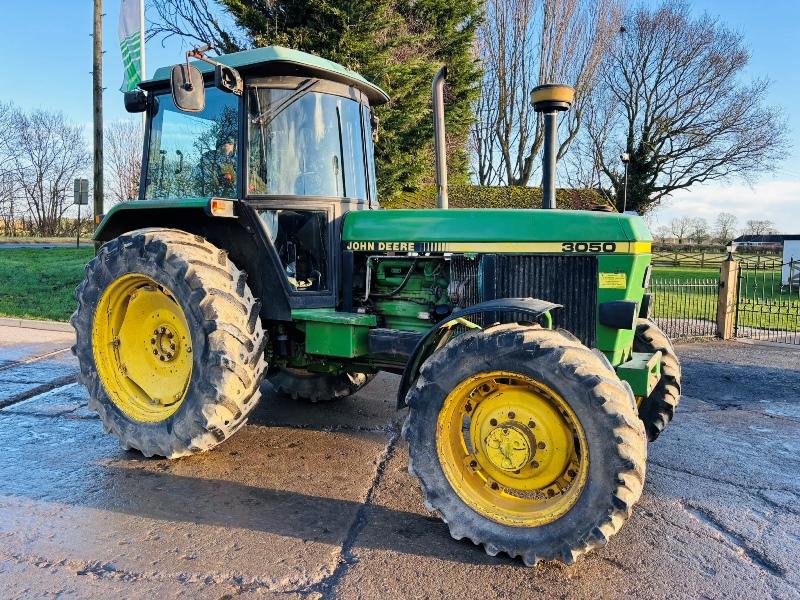 JOHN DEERE 3050 4WD TRACTOR * 40K * C/W REAR LINKAGE 