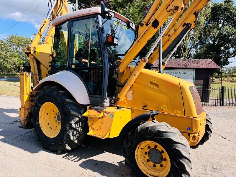 NEW HOLLAND NH95 4WD BACKHOE DIGGER C/W EXTENDING DIG *VIDEO*