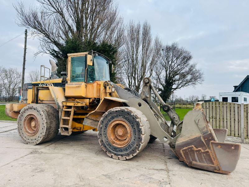 VOLVO L150C LOADING SHOVEL *C/W SOLID TYRES*