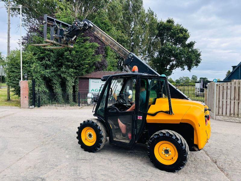 JCB 516-40 4WD TELEHANDLER *YEAR 2018, 3066 HOURS* C/W PALLET TINES *VIDEO*