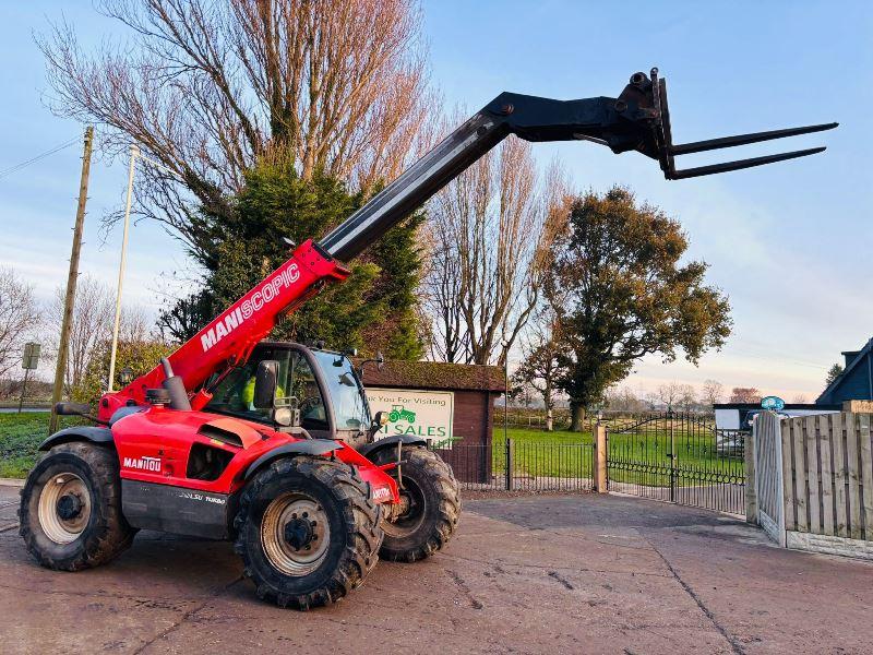 MANITOU 634-120 4WD TELEHANDLER *AG-SPEC* C/W PICK UP HITCH *VIDEO*