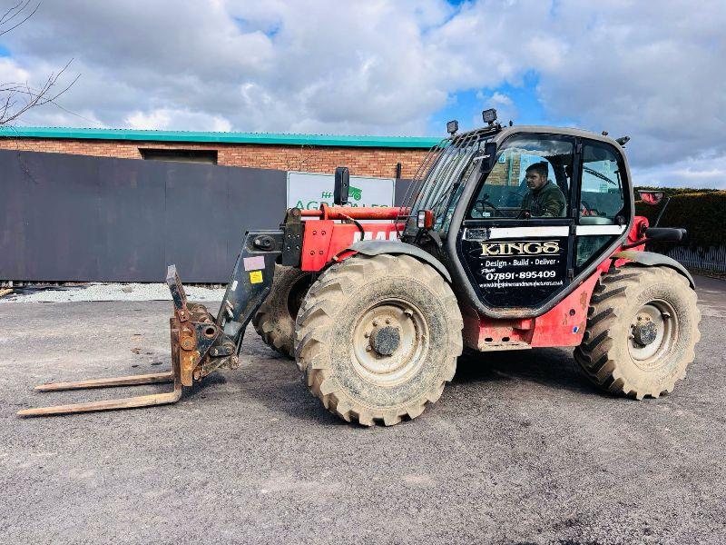 MANITOU MT932 4WD TELEHANDLER *READING 3627 HOURS*C/W PALLET TINES*