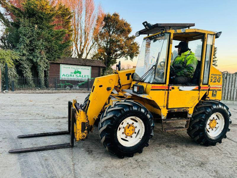 SANDERSON 624 TURBO TELEHANDLER *AG-SPEC* C/W PICK UP HITCH *VIDEO*