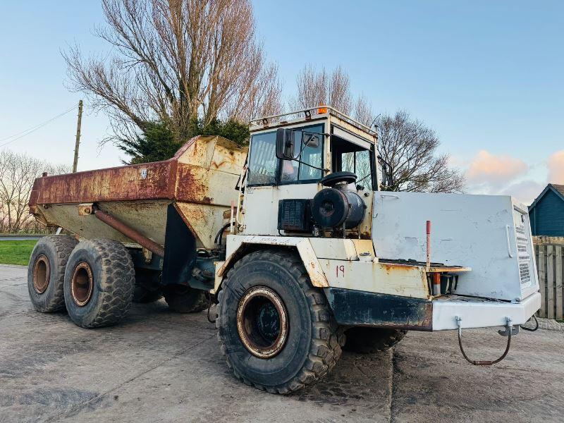 TEREX TR25 6X6 ARTICULATED DUMP TRUCK *VIDEO*