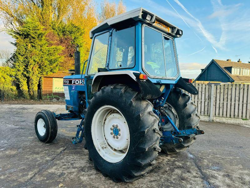 FORD 7710 SUPER Q SERIES 2 TRACTOR *ONLY 5219 HOURS, ROAD REGISTERED* VIDEO*