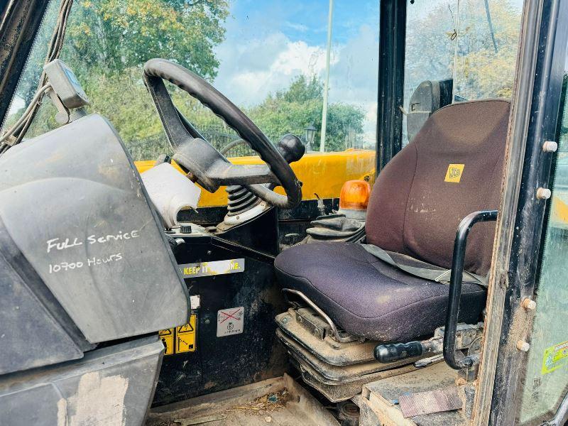 JCB 526-56 4WD TELEHANDLER *YEAR 2009, AG-SPEC* C/W PICK UP HITCH *VIDEO*