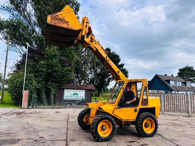 SAMBRON J24Z 4WD TELEHANDLER C/W PALLET TINES & BUCKET *VIDEO*