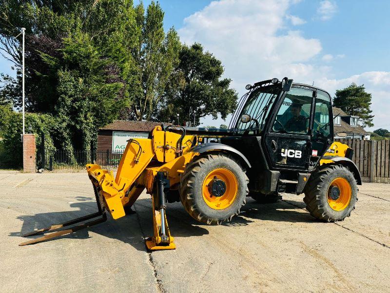 JCB 535-125 4WD TELEHANDLER *YEAR 2013, 3406 HOURS* C/W PALLET TINES *VIDEO*