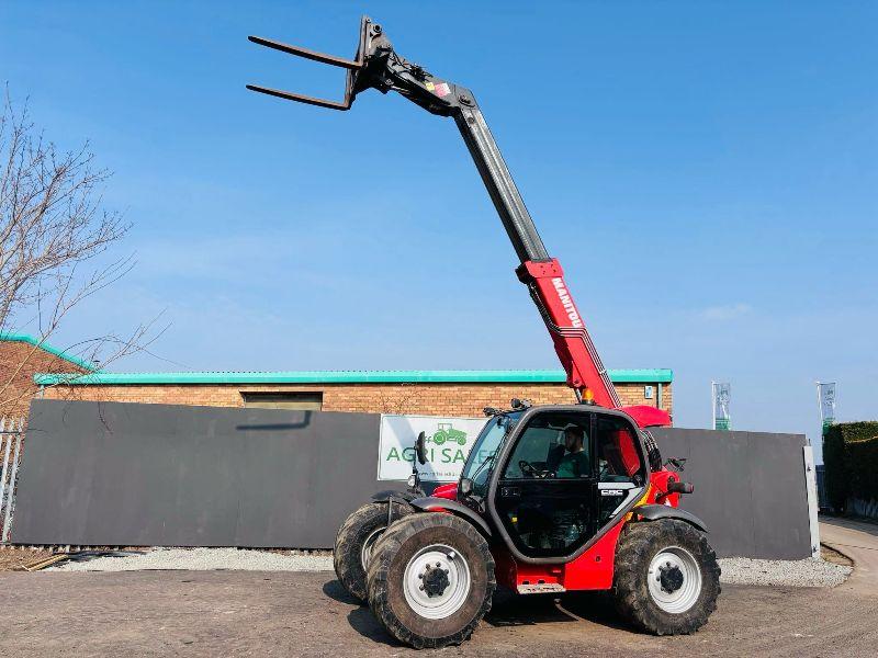 MANITOU MLT 634 120 *YEAR 2013* AG SPEC*TURBO ENGINE*C/W PALLET TINES*VIDEO*