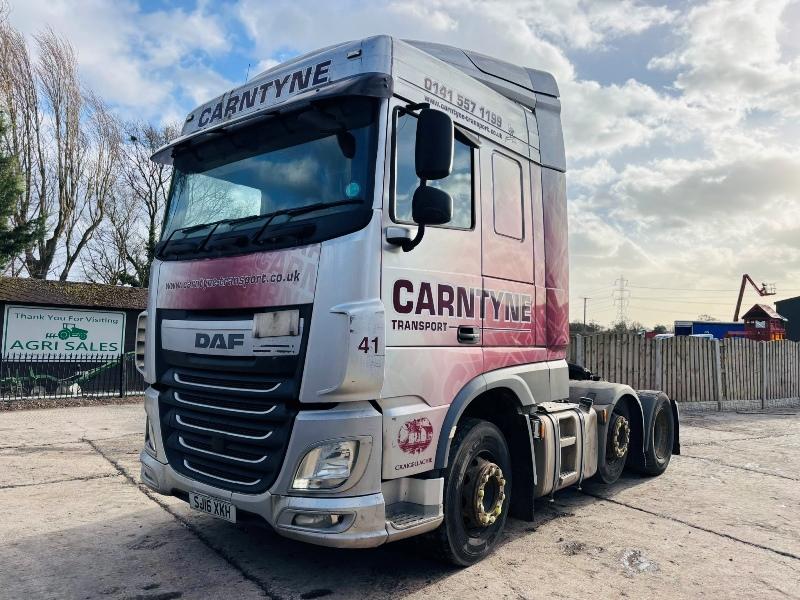 DAF XF 460 6X2 TRACTOR UNIT * YEAR 2016, CHOICE OF 2 * C/W MID LIFT 