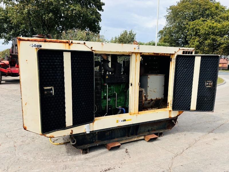 AKSA AJD110 110KVA GENERATOR *YEAR 2014* C/W JOHN DEER ENGINE 