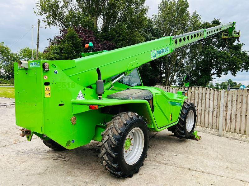 MERLO P40.17 4WD TELEHANDLER * YEAR 2015 , 17 METER* C/W PALLET TINES *VIDEO*